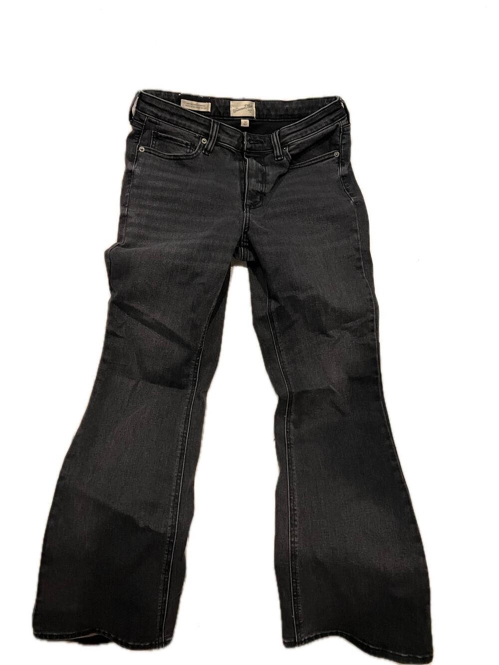 Universal Thread High Rise Flare Womans Black Jeans Size 12R